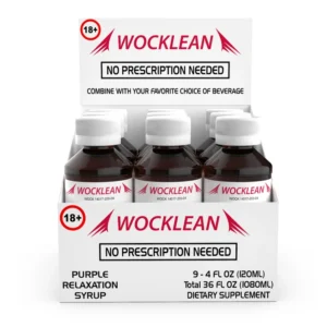 wock lean Purple (4oz) Display Box