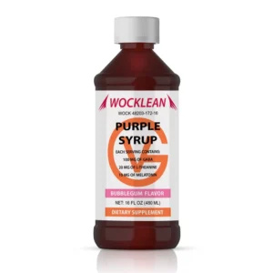 wock lean (16oz) Purple Bubblegum Flavor