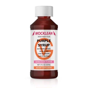 wock lean (4oz) Purple Bubblegum Flavor