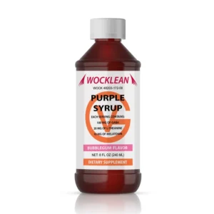 wock lean (8oz) Purple Bubblegum Flavor