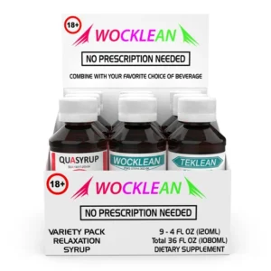 wock lean (4oz) Variety Display Box